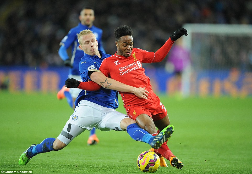 رحيم استرلینگ|لستر سیتی 1 - 3 لیورپول / لیگ جزیره