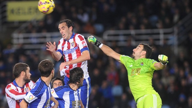 دیگو گودین|رئال سوسیداد 2 - 1 اتلتیکو مادرید / لالیگا