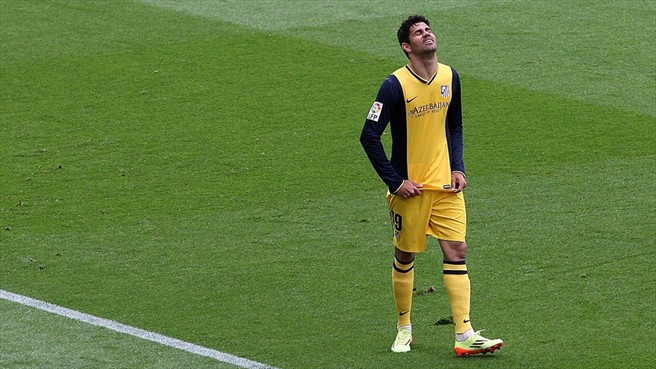 دیگو کاستا|ناراحتی دیگو کاستا از مصدومیتش مقابل بارسلونا