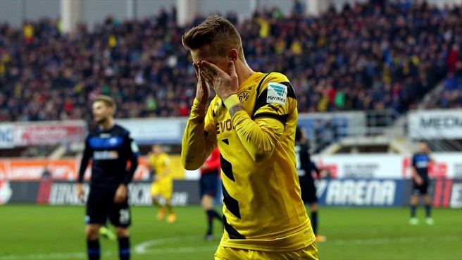 ماركو رویس|پادِربورن 2 - 2 بوروسيا دورتموند / بوندسلیگا