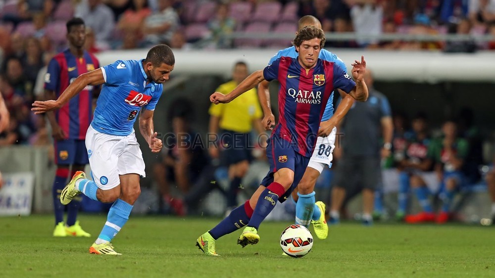 بارسلونا|بارسلونا 0-1 ناپولی / دیدار دوستانه