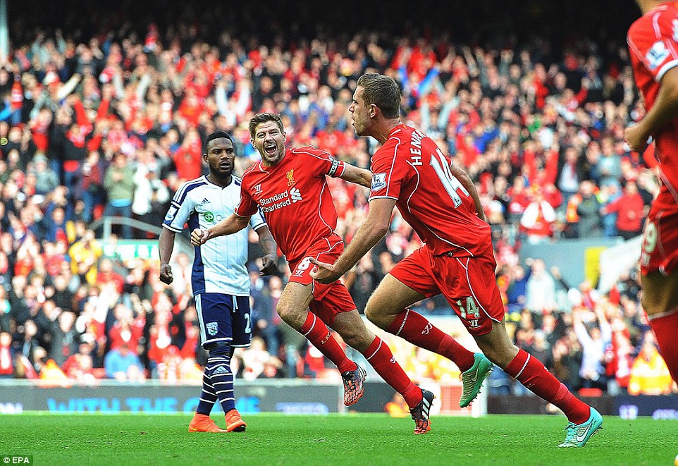 جردن هندرسون|لیورپول 2 - 1 وست‌برومویچ / لیگ جزیره