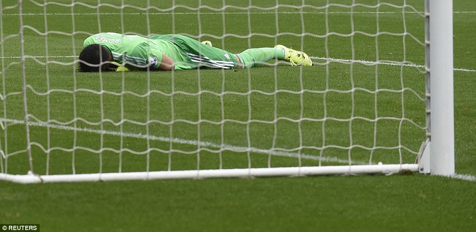 سرخيو رومرو|سوانسی 2 - 1 منچستر یونایتد / لیگ جزیره