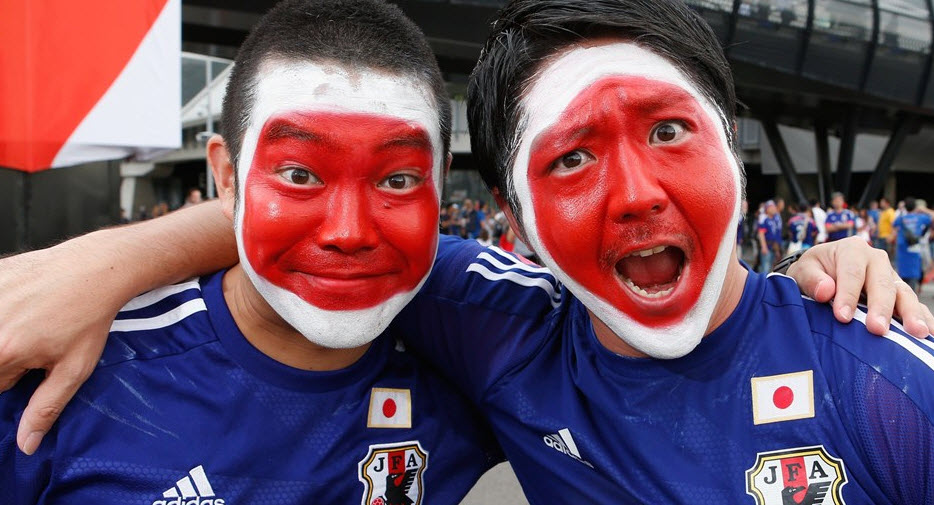 هواداران ژاپن|ژاپن 2 - 0 اردن / جام ملت های آسیا 2015