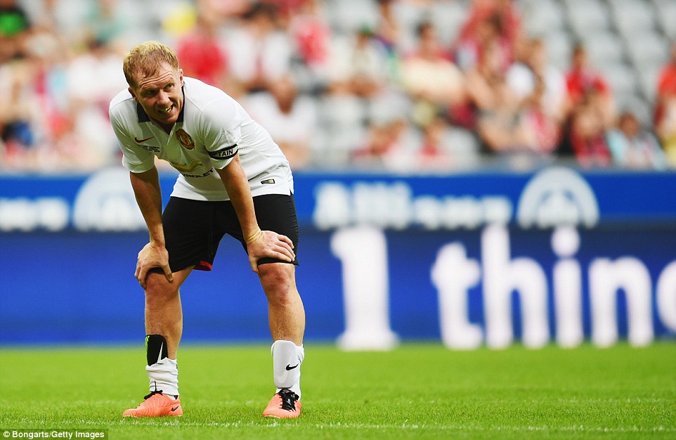 پل اسكولز|ستاره های بایرن مونیخ 3-3 ستاره های منچستر یونایتد / دیدار دوستانه