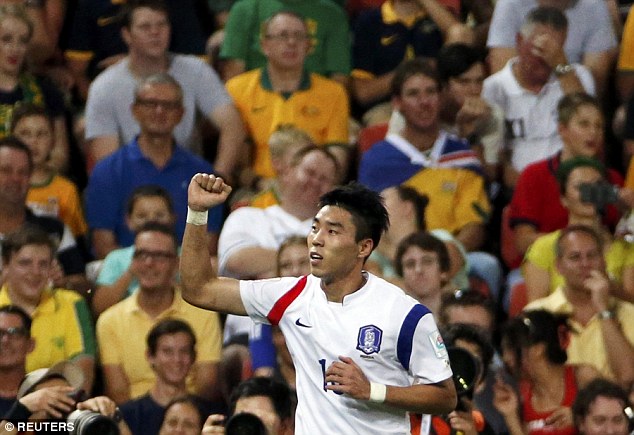 لی‌جئونگ هیوپ|استرالیا 0 - 1 کره جنوبی / جام ملت های آسیا 2015