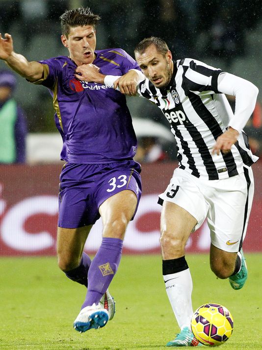 ماریو گومز - جورجیو کیه لینی|فیورنتینا 0 - 0 یوونتوس /  سری آ