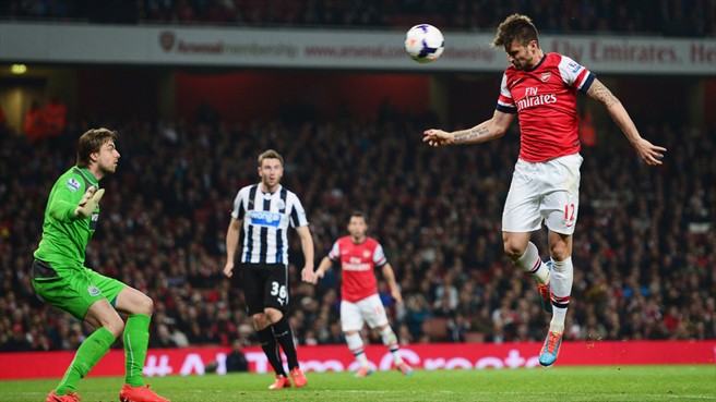 اليوير ژیرود|لحظه باز شدن دروازه نیو کاسل توسط جیرود