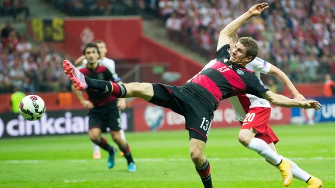 توماس مولر|لهستان 2-0 آلمان / مقدماتی یورو 2016