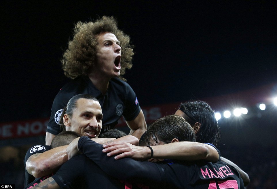 زلاتان ایبراهیموویچ|پاریس سن ژرمن 2 - 0 مالمو / لیگ قهرمانان