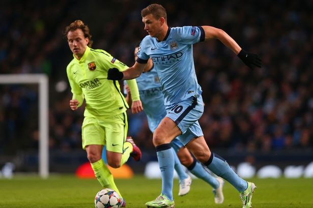 ادین ژکو - ایوان راکیتیچ|منچستر سیتی 1 - 2 بارسلونا / لیگ قهرمانان