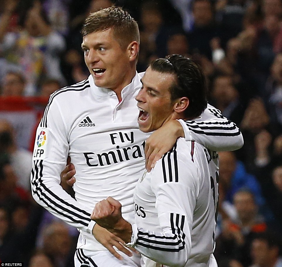 گرت بیل - تونی کروس|رئال مادرید 5 - 1 رایو والکانو / لالیگا