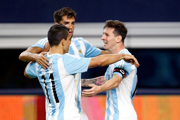 لیونل مسی|آرژانتین 2 - 2 مکزیک / دیدار دوستانه