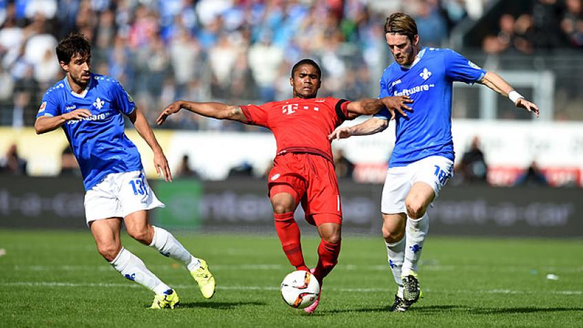 دوگلاس کوستا|دارمشتات 98 0 - 3 بایرن مونیخ / بوندسلیگا