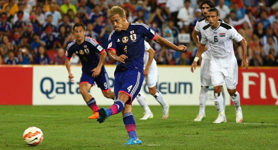 كيسوکه هوندا|ژاپن 1 - 0 عراق / جام ملت های آسیا 2015