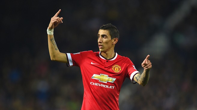 آنخل دی ماریا|وست‌بروم 2 - 2 منچستر یونایتد / لیگ جزیره