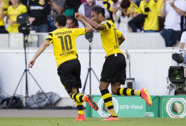 هنريخ مخیتاریان|استوتگارت کیکرز 1-4 دورتموند / جام حذفی آلمان