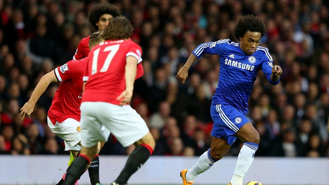 ویلیان|منچستر یونایتد 1 - 1 چلسی / لیگ جزیره