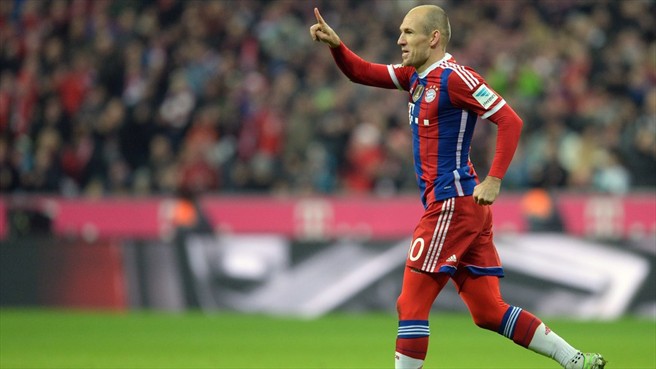 آرین روبن|بایرن مونیخ 2 - 0 فرایبورگ / بوندسلیگا