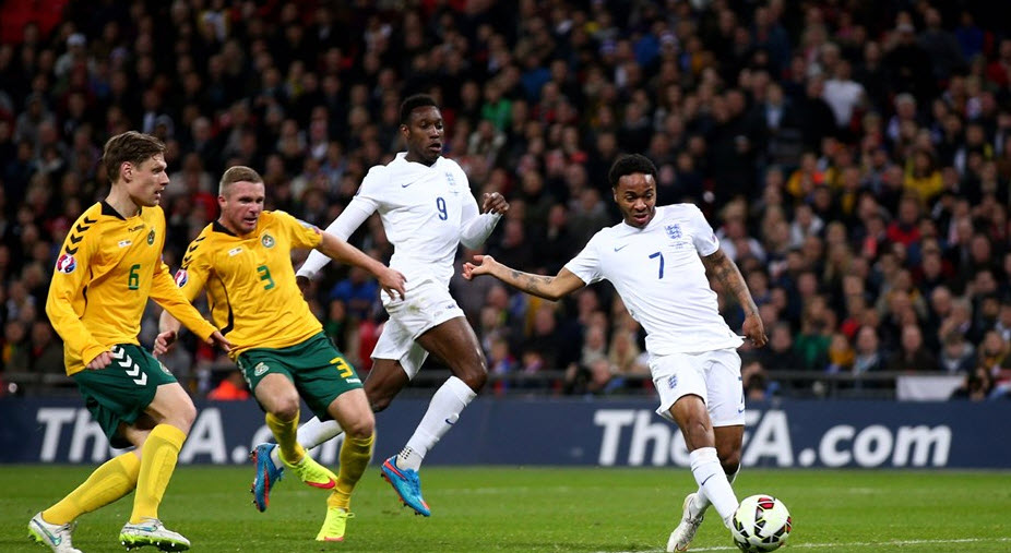 رحیم استرلینگ|انگلستان 4 - 0 لیتوانی / مقدماتی یورو 2016