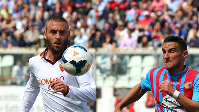 دانیله د روسی - گونزالو روبن برگسیو|تقابل ده روسی و برگسیو بر سر گرفتن توپ