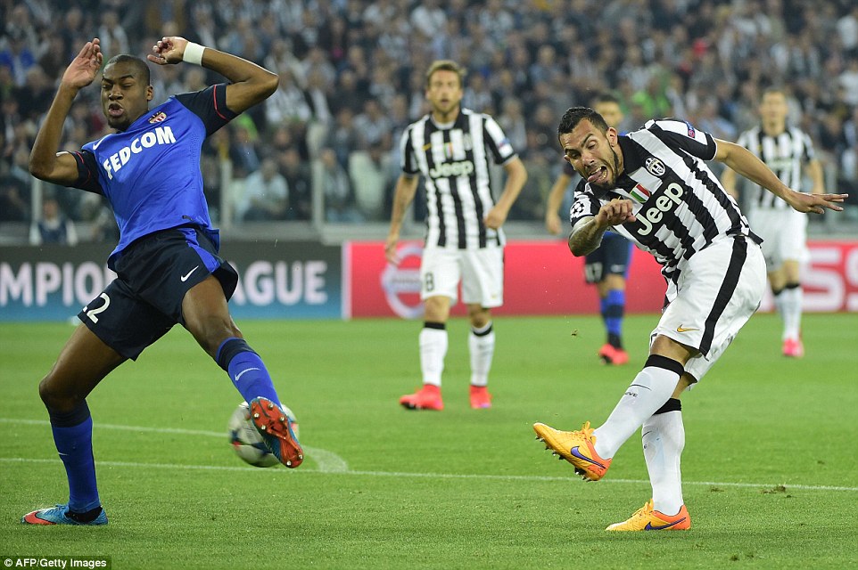 کارلوس توز|یوونتوس 1 - 0 موناکو / لیگ قهرمانان