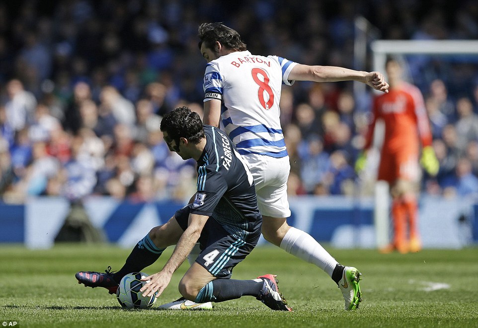 سسک فابرگاس|کوئینز پارک رنجرز 0 - 1 چلسی / لیگ جزیره