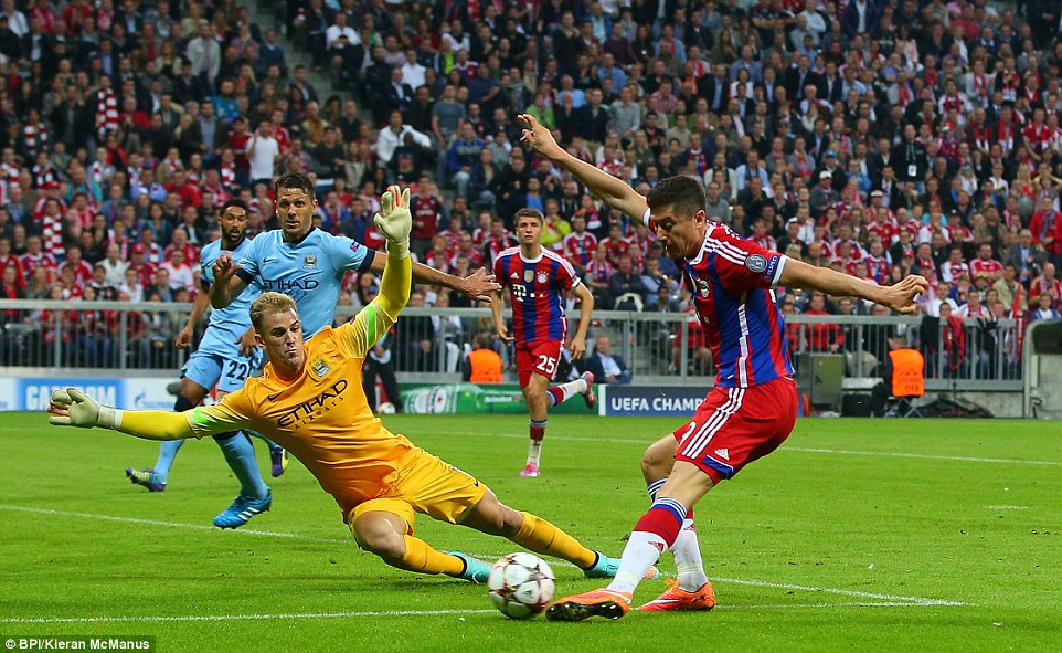 رابرت لواندوفسکی|بایرن مونیخ 1-0 منچستر سیتی / لیگ قهرمانان