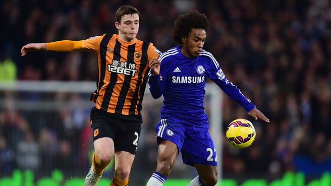 ویلیان|چلسی 2 - 0 هال سیتی / لیگ جزیره