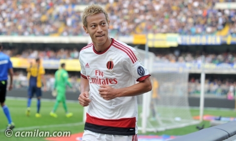 كيسوکه هوندا|ورونا ۱ - 3 آث میلان / سری آ