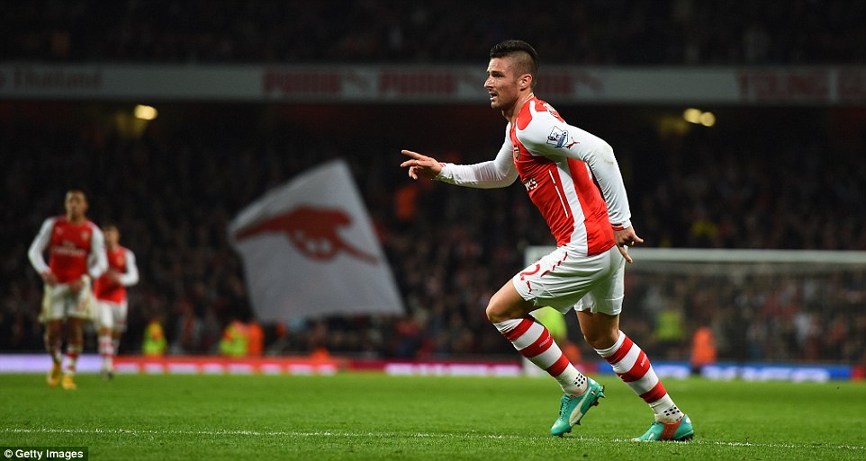 اليوير ژیرود|آرسنال 1 - 2 منچستر یونایتد / لیگ جزیره