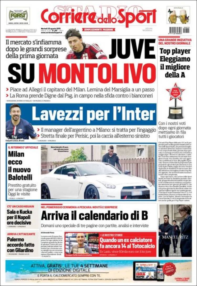 کوریه‌ره دلو اسپورت