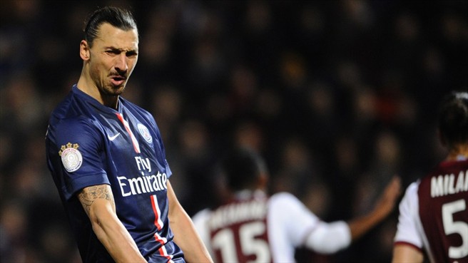 زلاتان ایبراهیموویچ|مِتز 2 - 3 پاریس سن ژرمن / لوشامپیونه