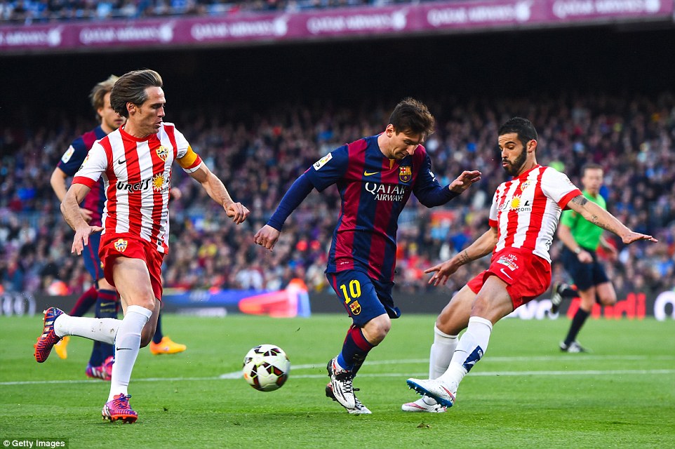 لیونل مسی|بارسلونا 4 - 0 آلمریا / لالیگا