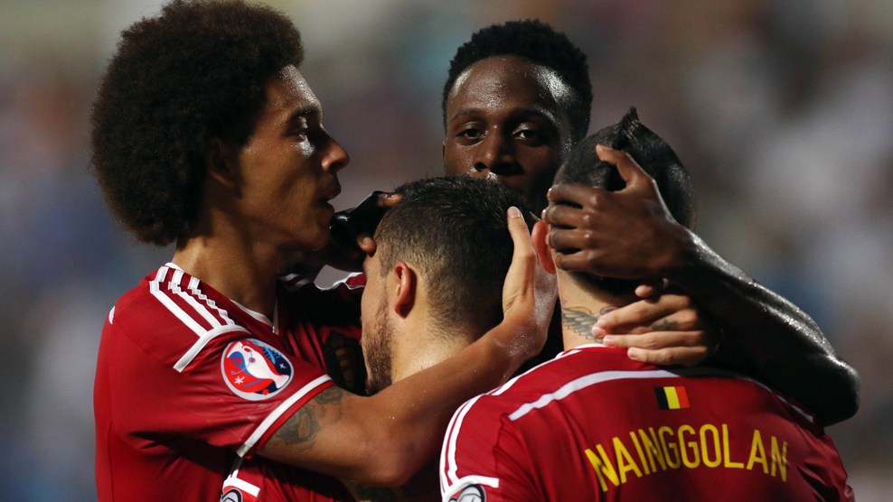 ادن هازرد|قبرس 0 - 1 بلژیک / مقدماتی یورو 2016