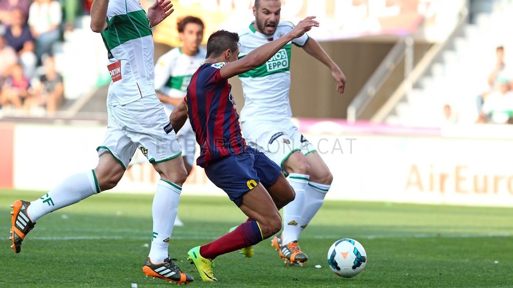 الکسیس آلکاندرو سانچز|الچه 0-0 بارسلونا