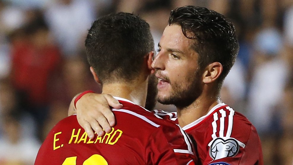 ادن هازرد|قبرس 0 - 1 بلژیک / مقدماتی یورو 2016