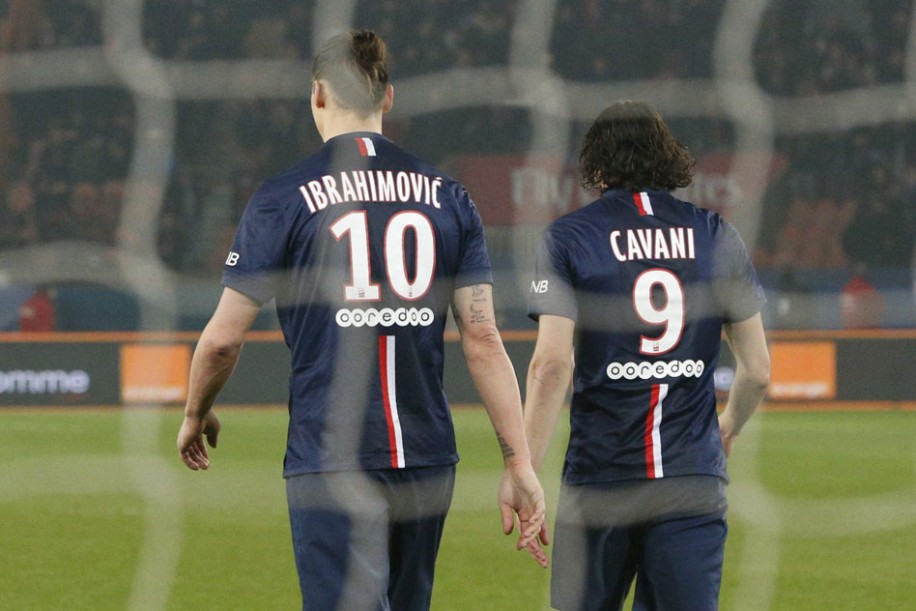 زلاتان ایبراهیموویچ - کاوانی|پاریس سن ژرمن 3 - 1 لورين / لوشامپونه