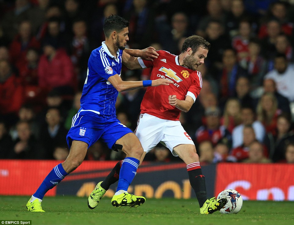 خوان ماتا|منچستر یونایتد 3 - 0 ایپسویچ تاون / جام اتحادیه