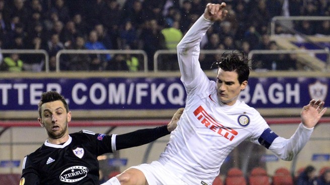 ماركو آندرئولی|قره باغ 0 - 0 اینترمیلان / لیگ اروپا