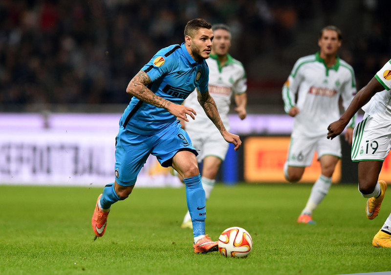 مائورو ایکاردی|اینترمیلان 0 - 0 سنت اتین / لیگ اروپا