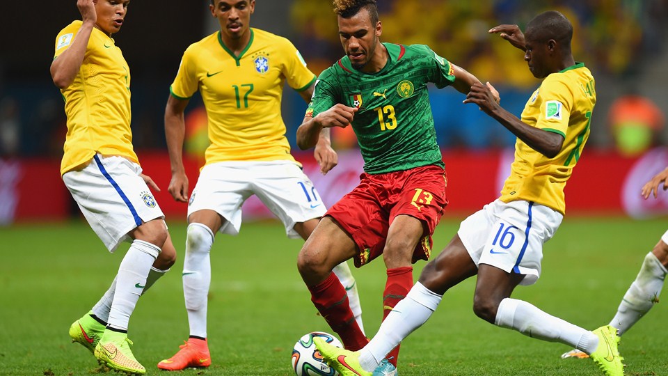 تیاگوسیلوا|برزیل 4-1 کامرون /مرحله گروهی جام جهانی