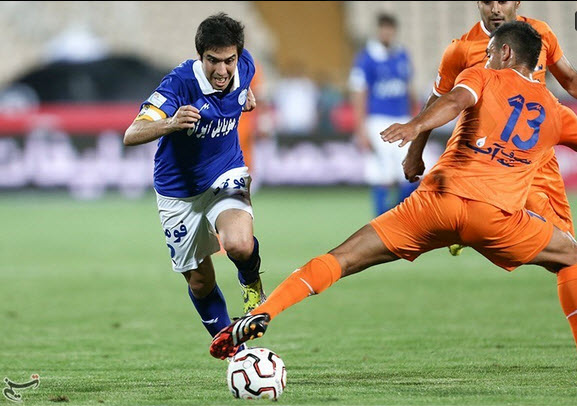 خسرو حیدری|استقلال 3-2 سایپا / لیگ برتر