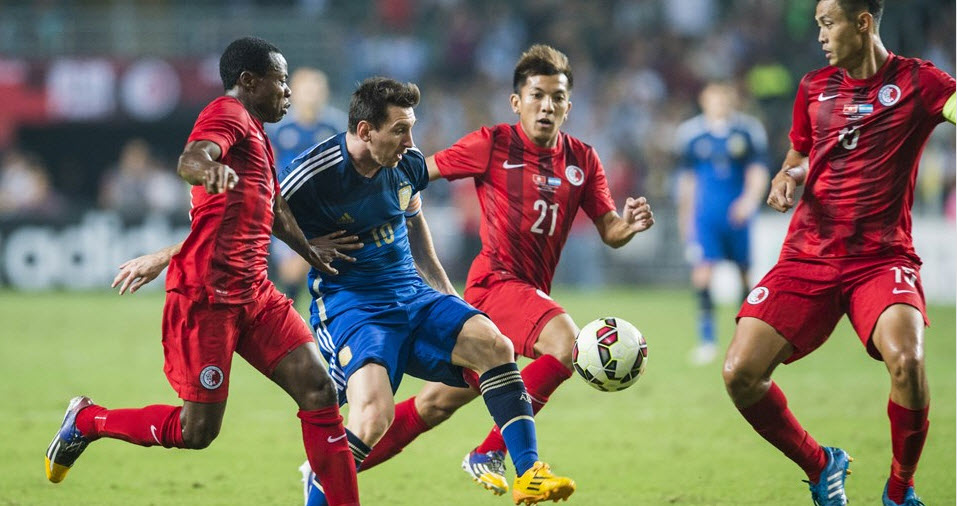 لیونل مسی|هنگ کنگ 0-7 آرژانتین / دیدار دوستانه