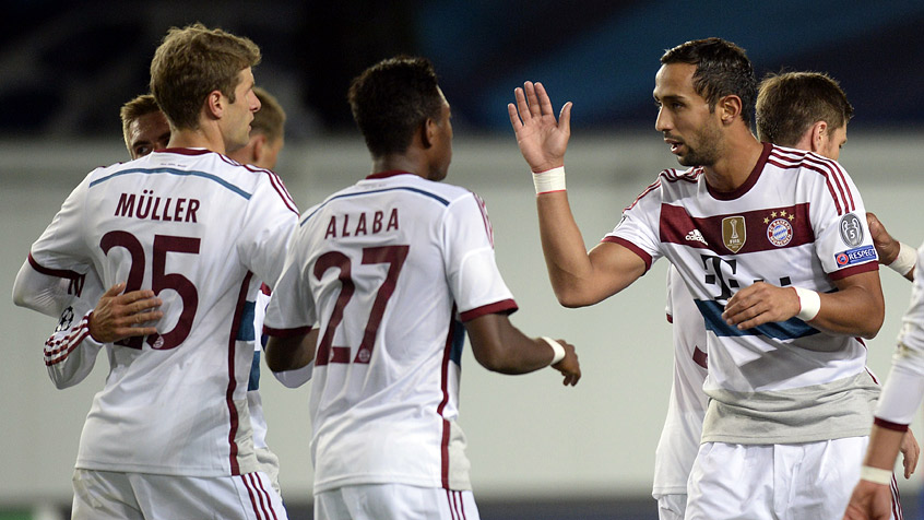 توماس مولر|زسکا مسکو 0 - 1 بایرن مونیخ / لیگ قهرمانان