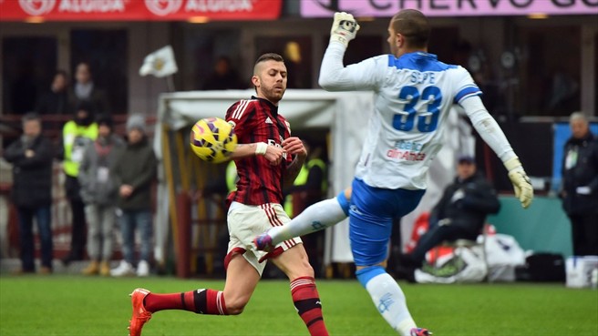 جرمی منز|میلان 1 - 1 اِمپولی / سری آ