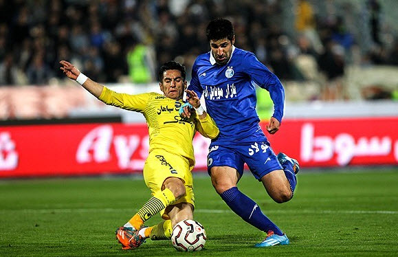 هاشم بیک زاده|استقلال تهران 0 - 1 نفت تهران / لیگ برتر