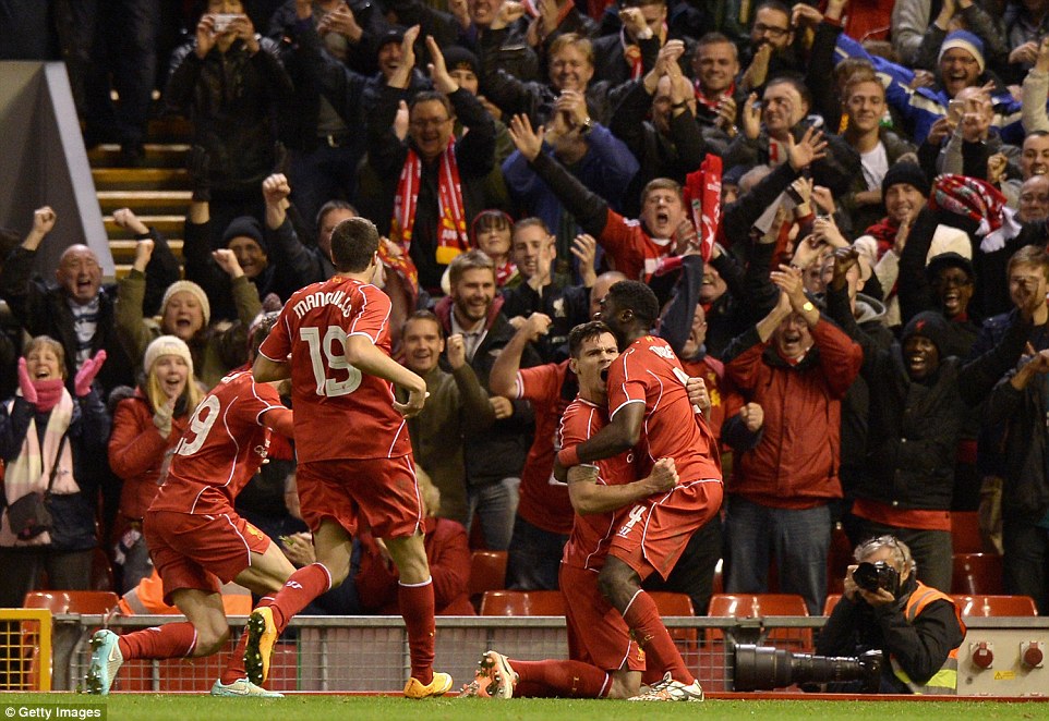 دجان لورن|لیورپول 2 - 1 سوانسی / جام اتحادیه