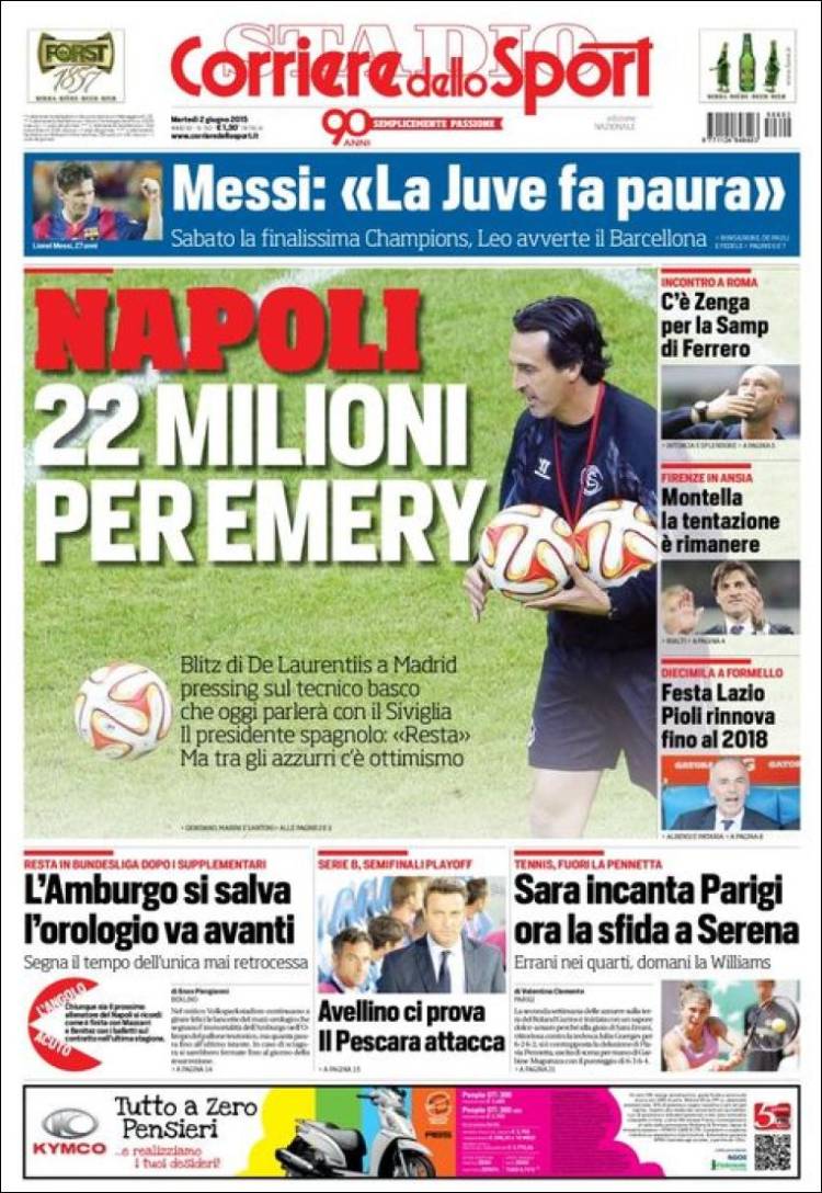 کوریه‌ره دلو اسپورت