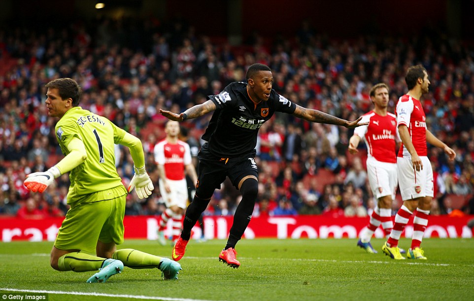 آبل هرناندز|آرسنال 2 - 2 هال سیتی / لیگ جزیره